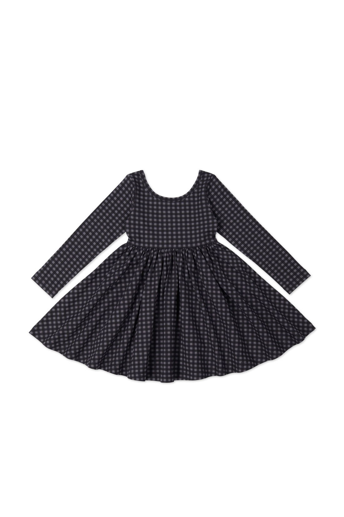 Organic Cotton Tallulah Dress - Gingham Night by Jamie Kay