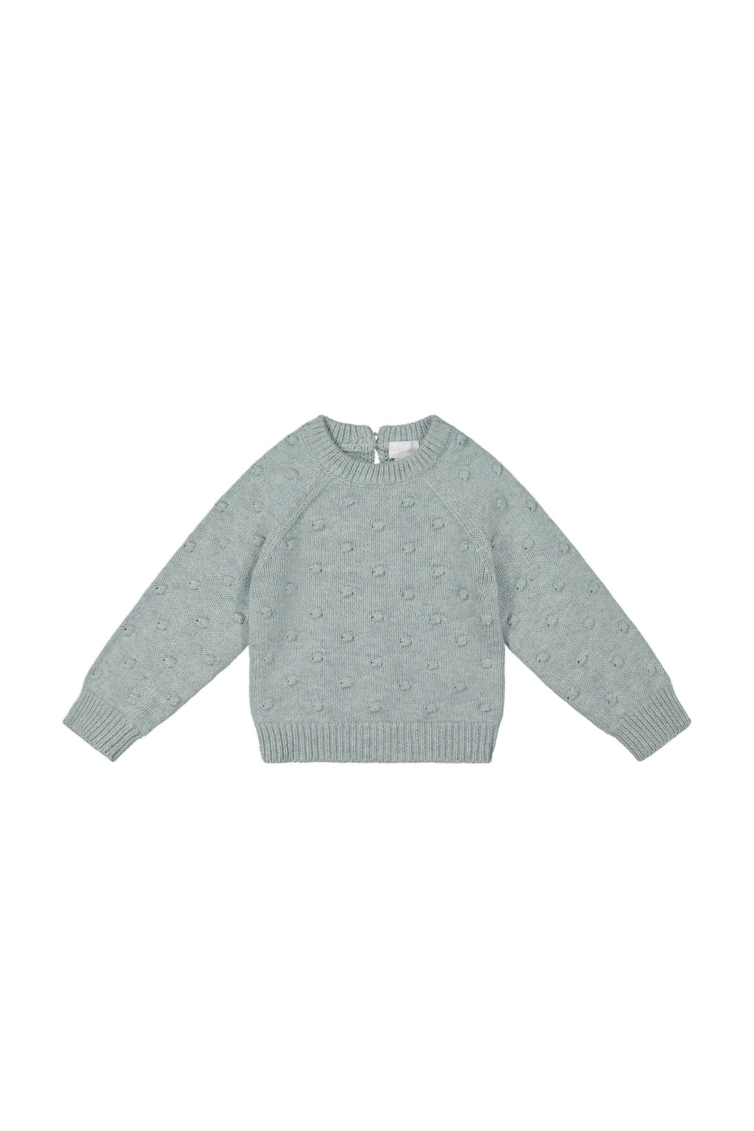 Dotty Knit Jumper - Mist Fleck by Jamie Kay