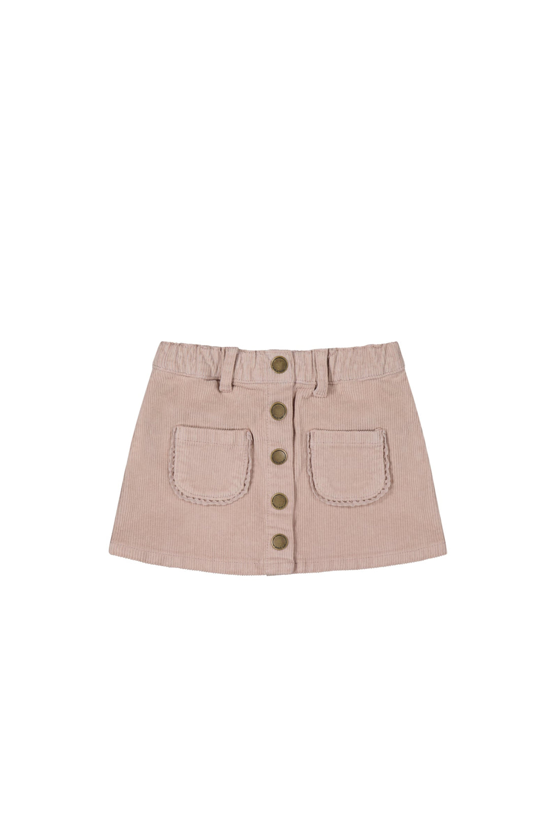 Elodie Cord Skirt - Dusky Rose by Jamie Kay