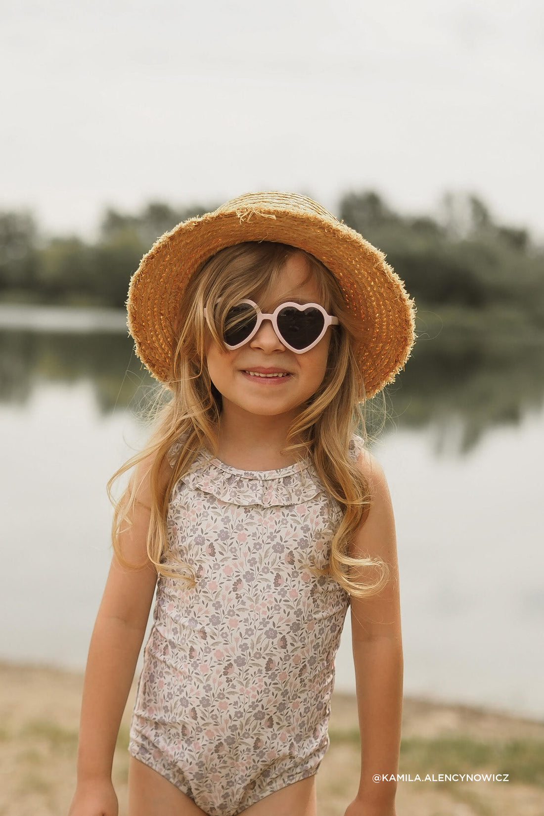 Bella Swimsuit - Quinn Egret by Jamie Kay