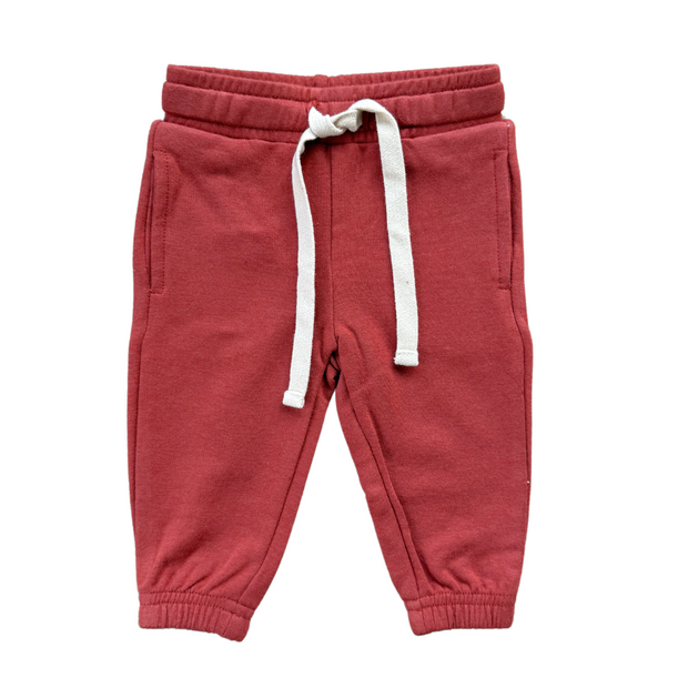 Joggers- Berry Red by Babysprouts