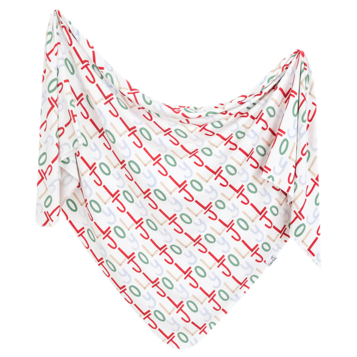 Knit Swaddle Blanket - Jolly by Copper Pearl