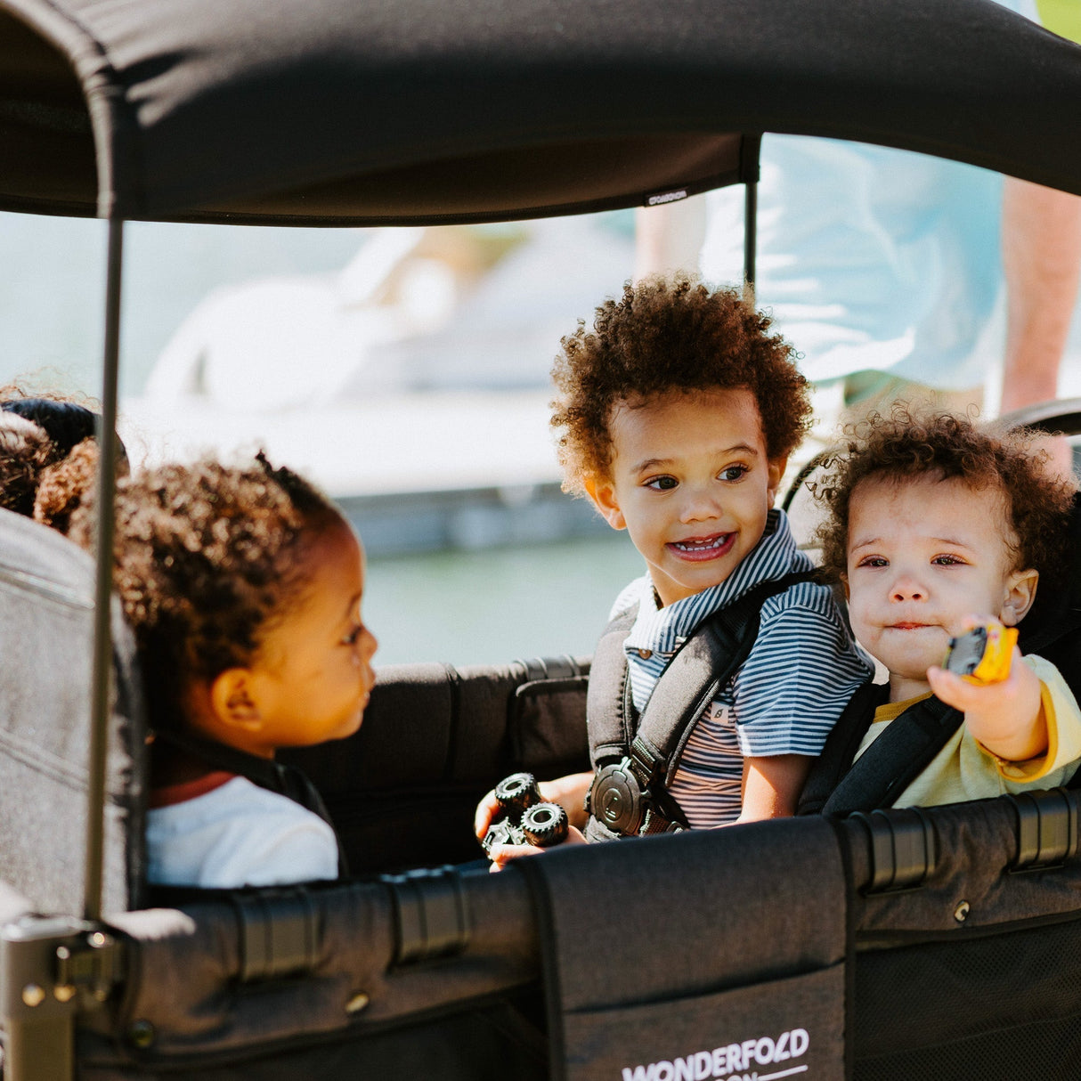 Wonderfold W4 Elite Pro Quad Stroller Wagon (4 Seater)