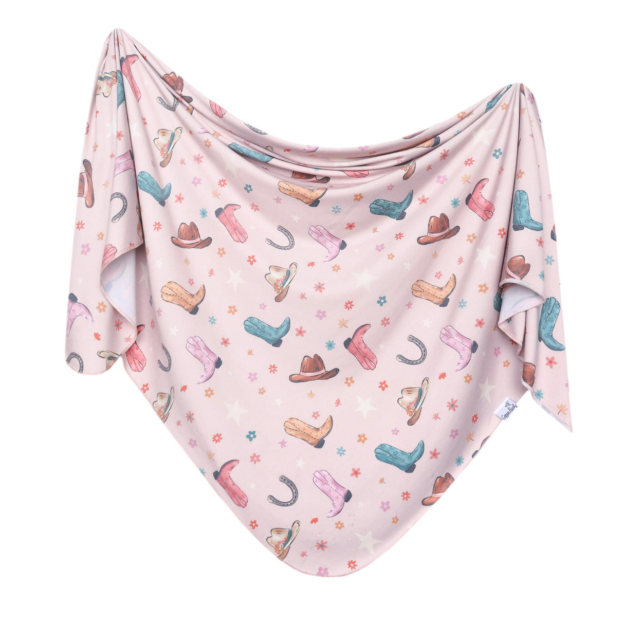 Knit Swaddle Blanket- Cheyenne by Copper Pearl