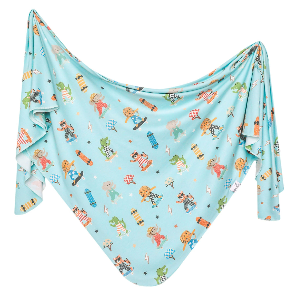 Knit Swaddle Blanket-Tanner by Copper Pearl