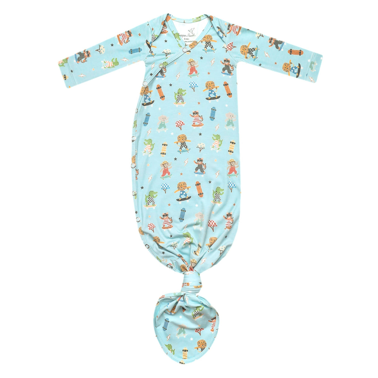 Newborn Knotted Gown- Tanner by Copper Pearl