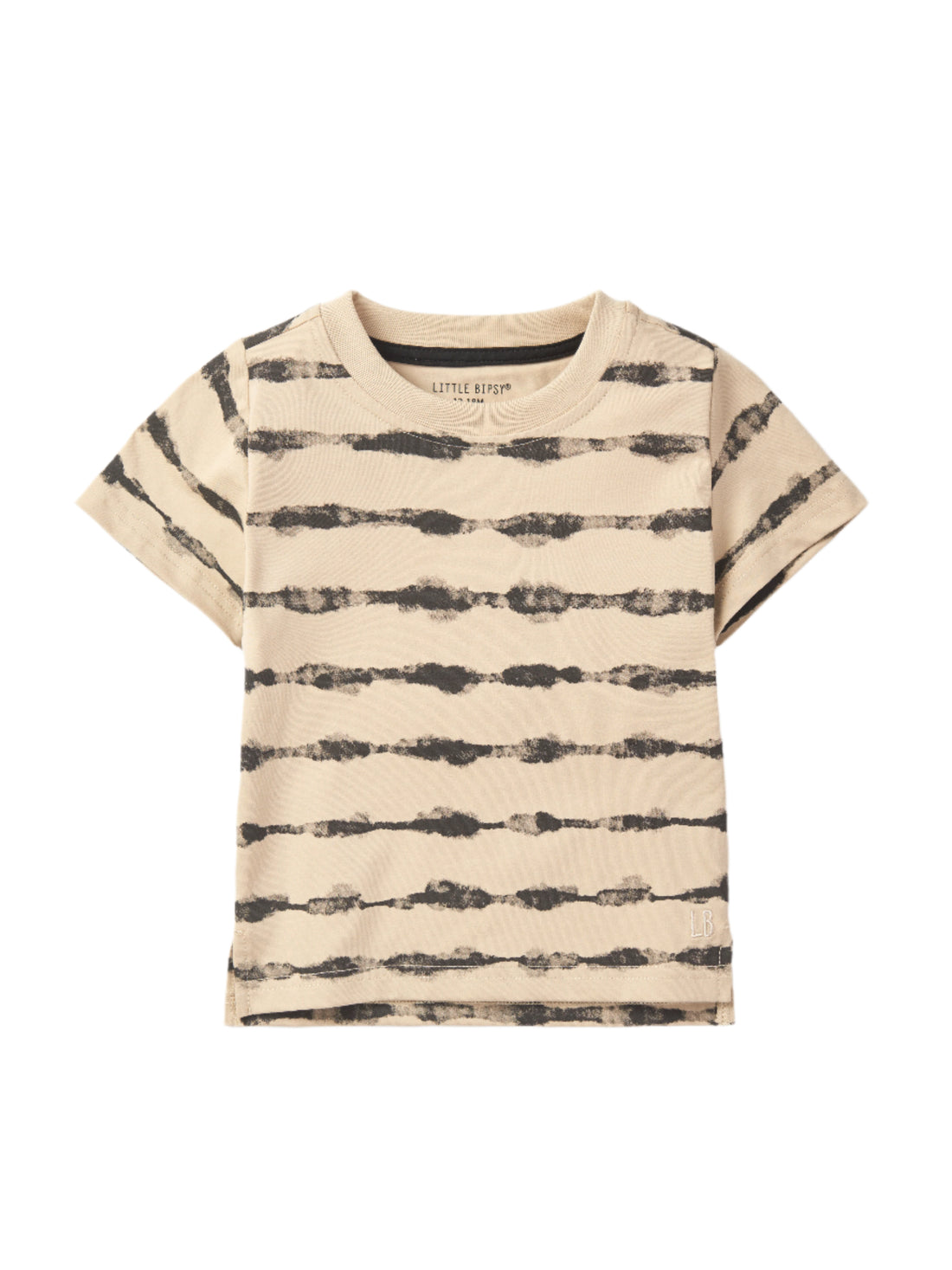 Static Stripe Tee by Little Bipsy