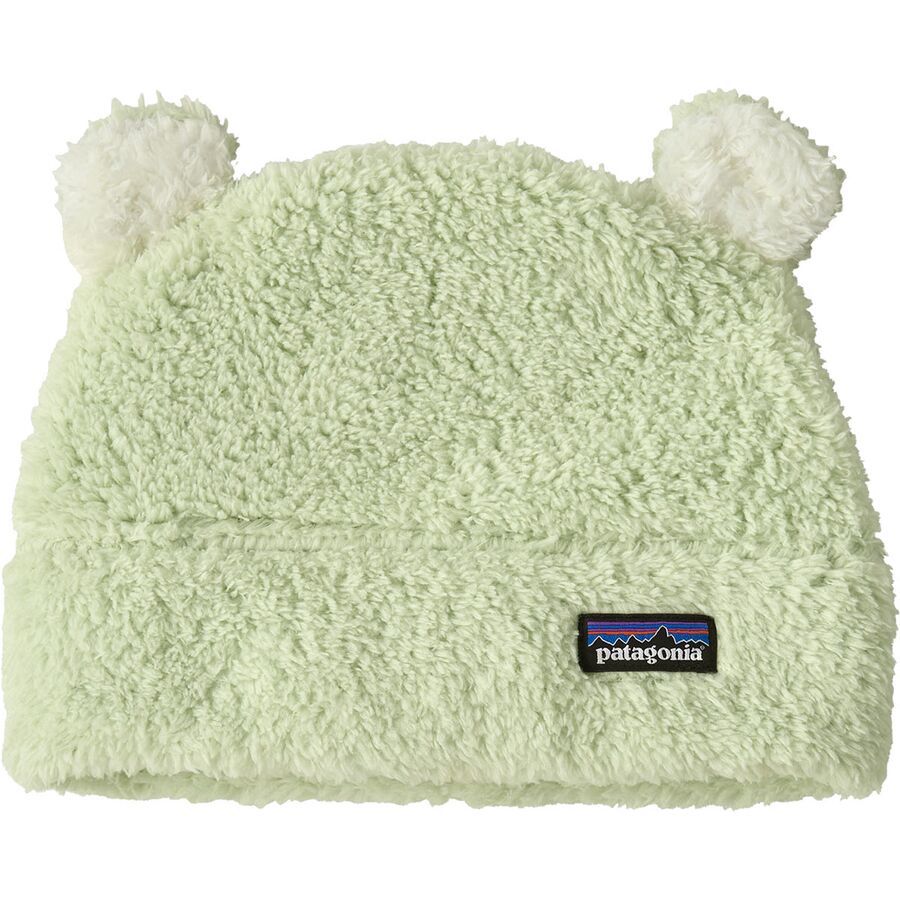 Baby Furry Friends Fleece Hat - Lichen Green by Patagonia