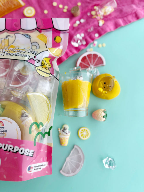 Lemonade KidDough Play Kit by Earth Grown KidDoughs