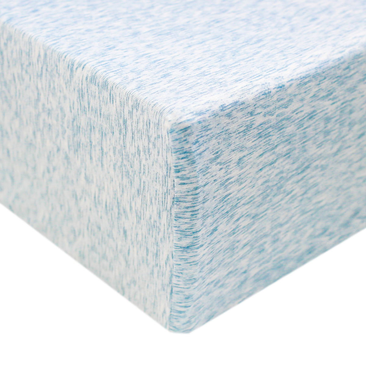 Premium Knit Fitted Crib Sheet in Lennon by Copper Pearl