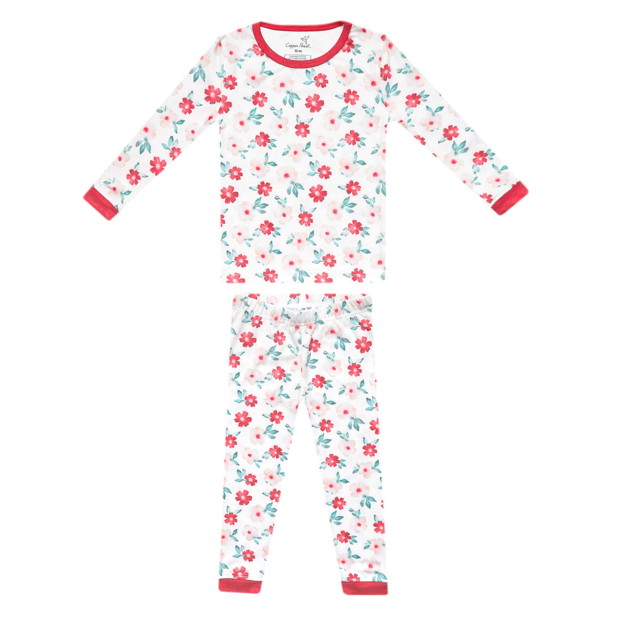 2pc Long Sleeve Pajama Set- Noel by Copper Pearl