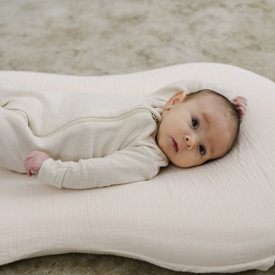 Lounger Curve Muslin Cover | Natural by Snuggle Me
