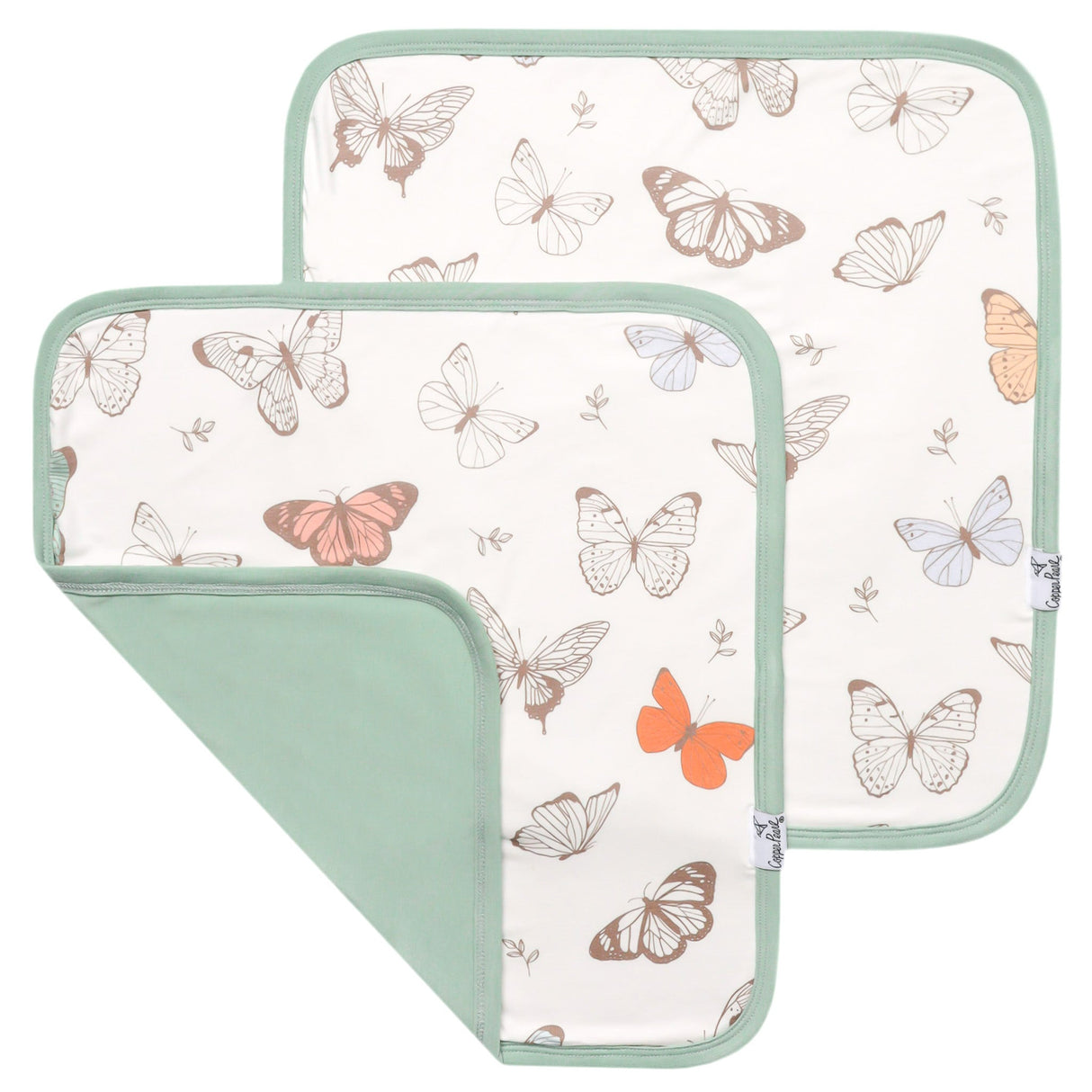 Three-Layer Security Blanket Set in Luna by Copper Pearl