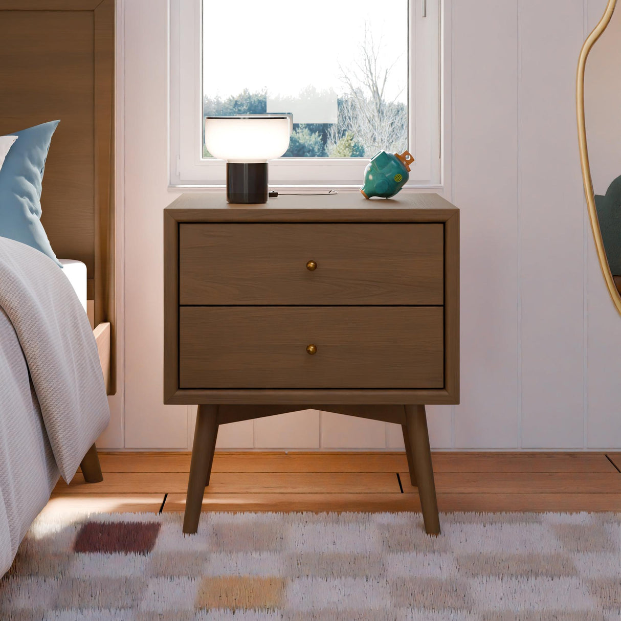 Babyletto Palma Nightstand with USB Port