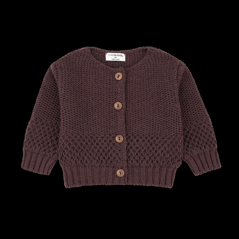 malene jacket- melanzana by 1+ in the family
