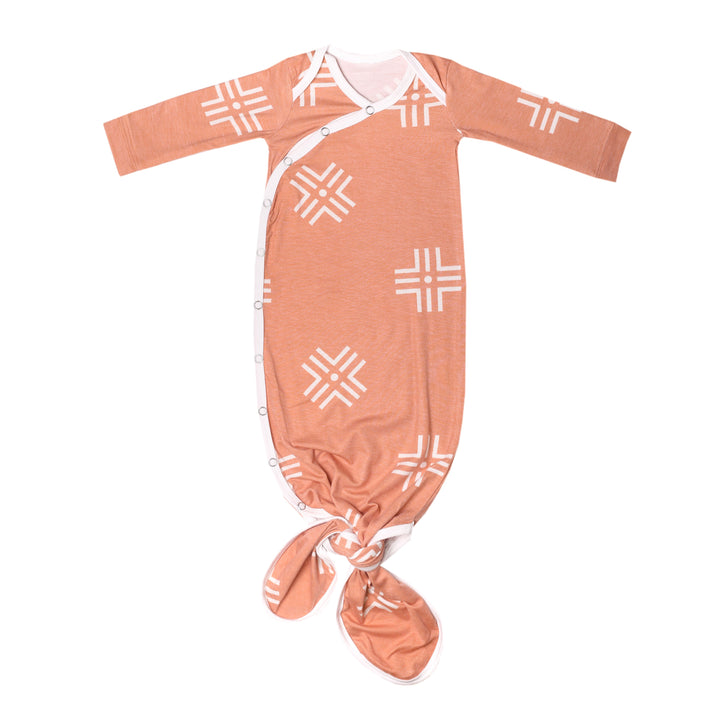 Newborn Knotted Gown by Copper Pearl