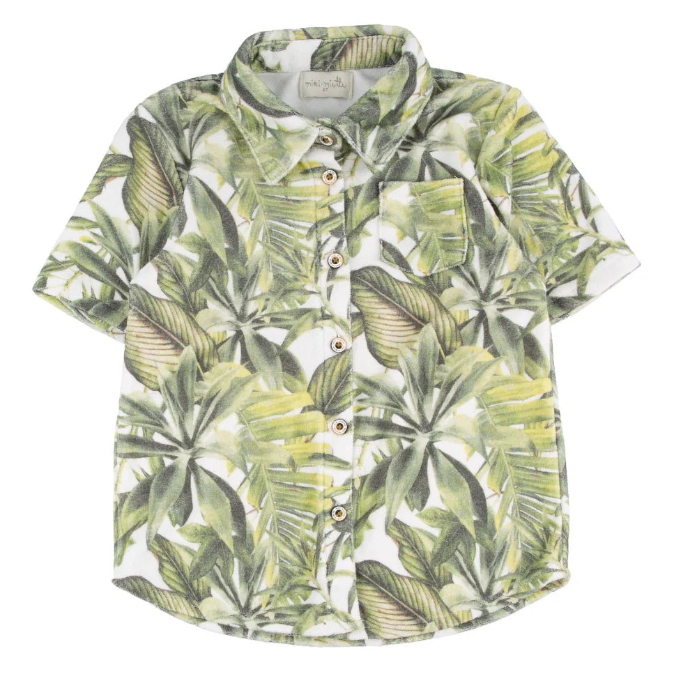 Jerry Button Up - Cocoa Beach by Miki Miette