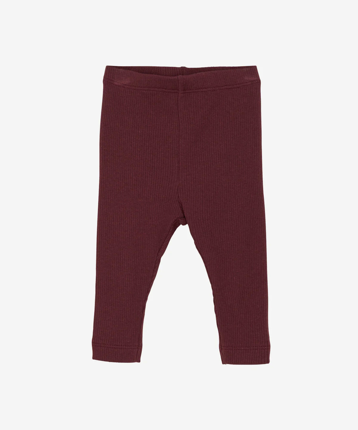 Rib Leggings - Tawny Port by Minymo