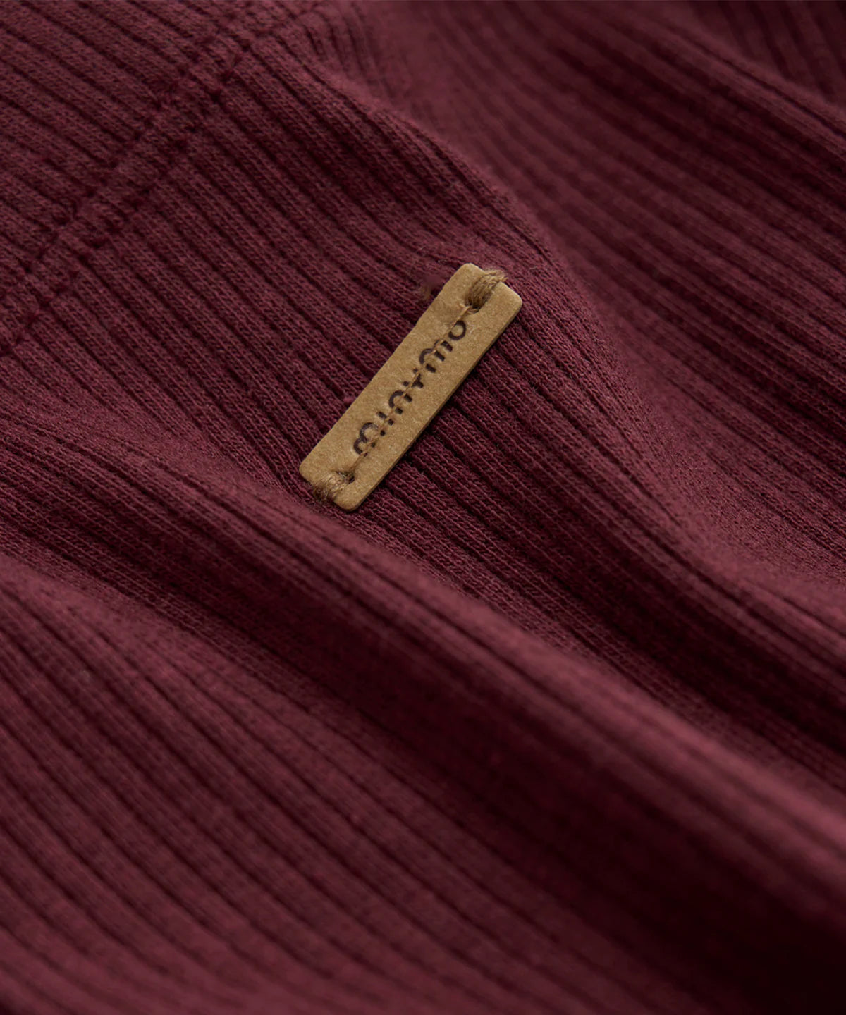 Rib Leggings - Tawny Port by Minymo