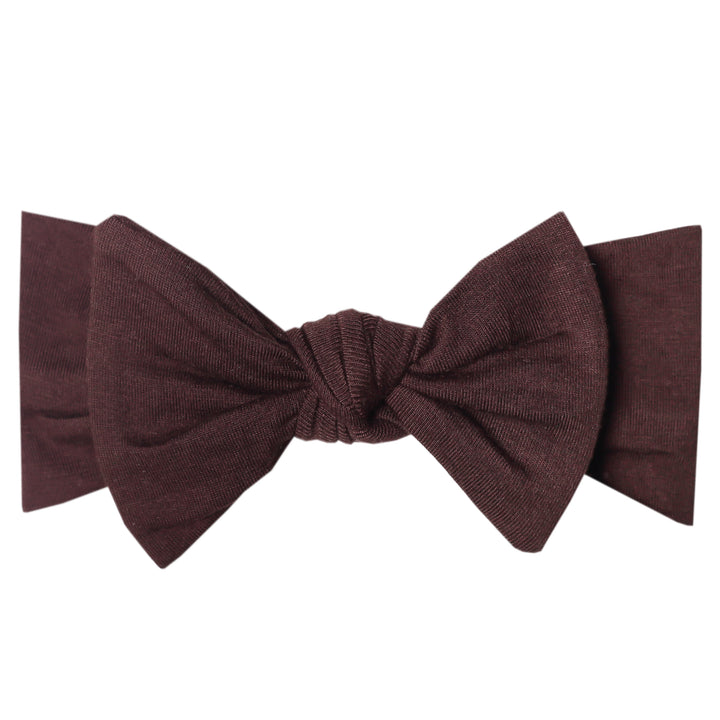 Knit Headband Bow by Copper Pearl
