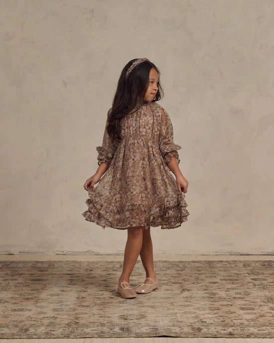 Mirabelle Dress in Autumn Garden by Noralee