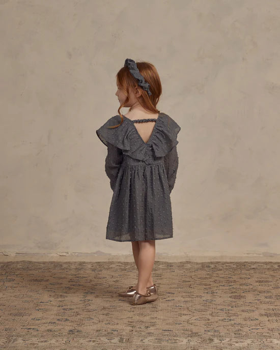 Claudette Dress in Chambray by Noralee