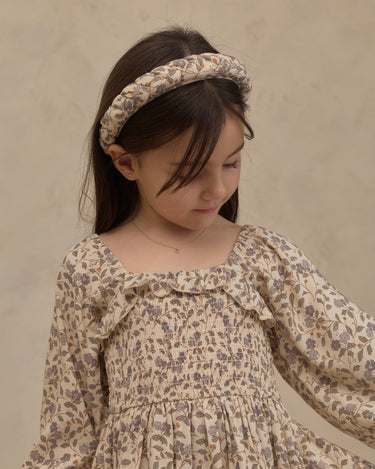 Braided Headband || Blue Garden by Noralee