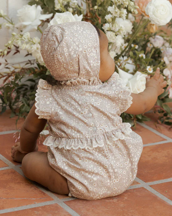 alice romper || lavender bloom by Noralee