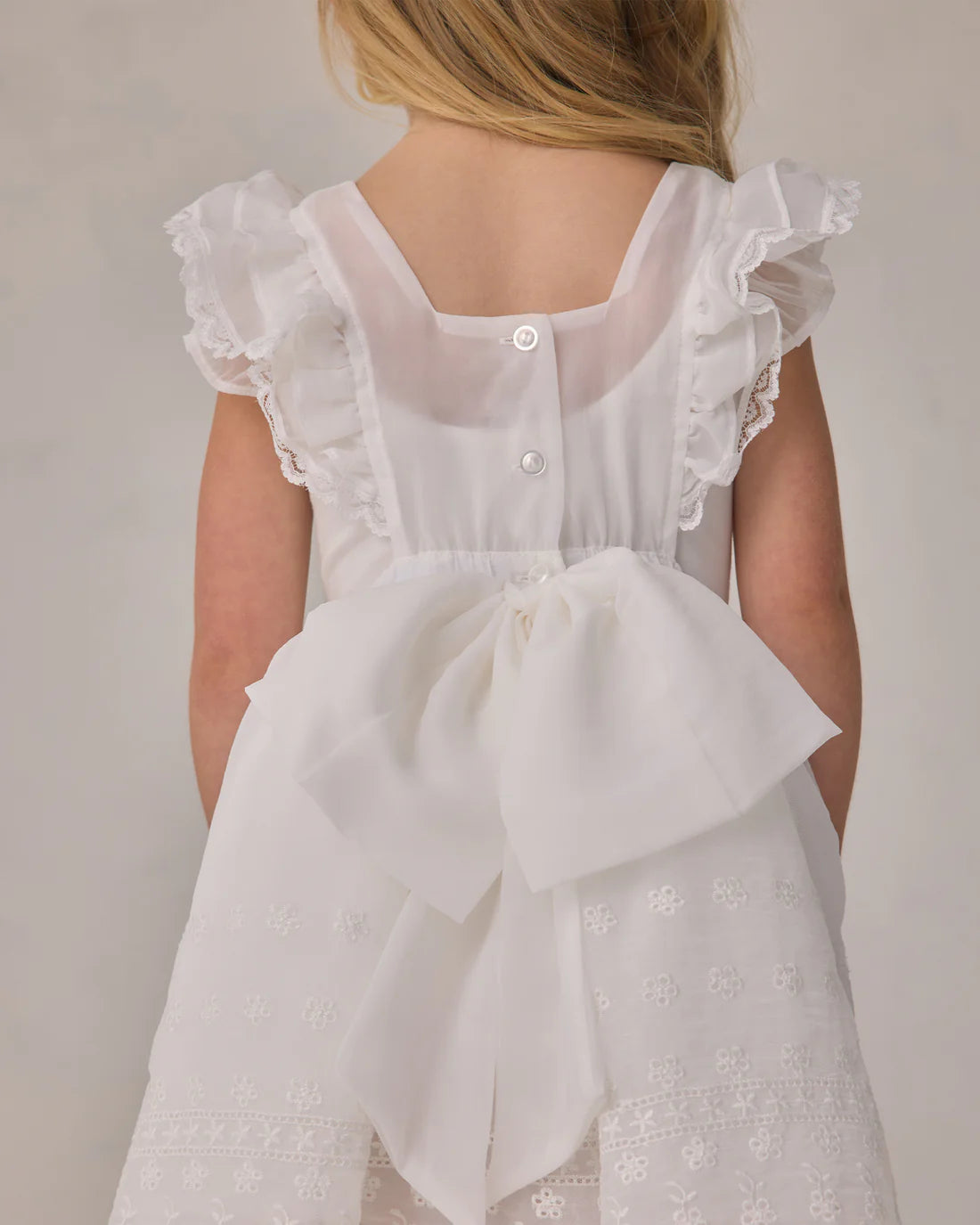 Provence Dress- White by Noralee