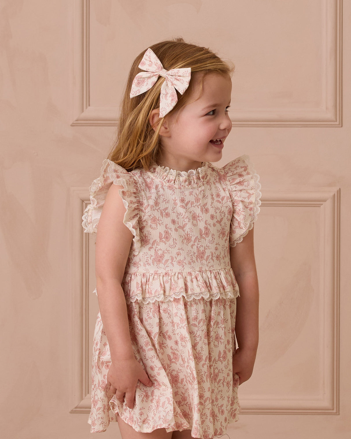 Alice Dress | Pink Toile by Noralee