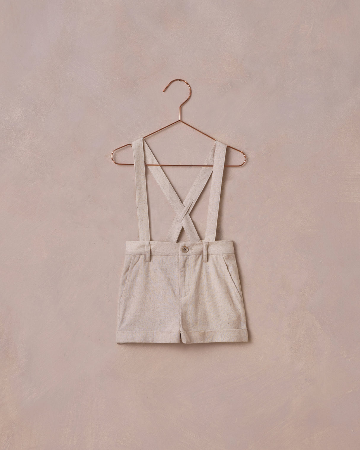 Suspender Short | Linen by Noralee