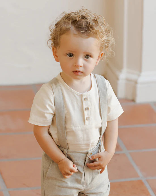 beau romper || natural by Noralee