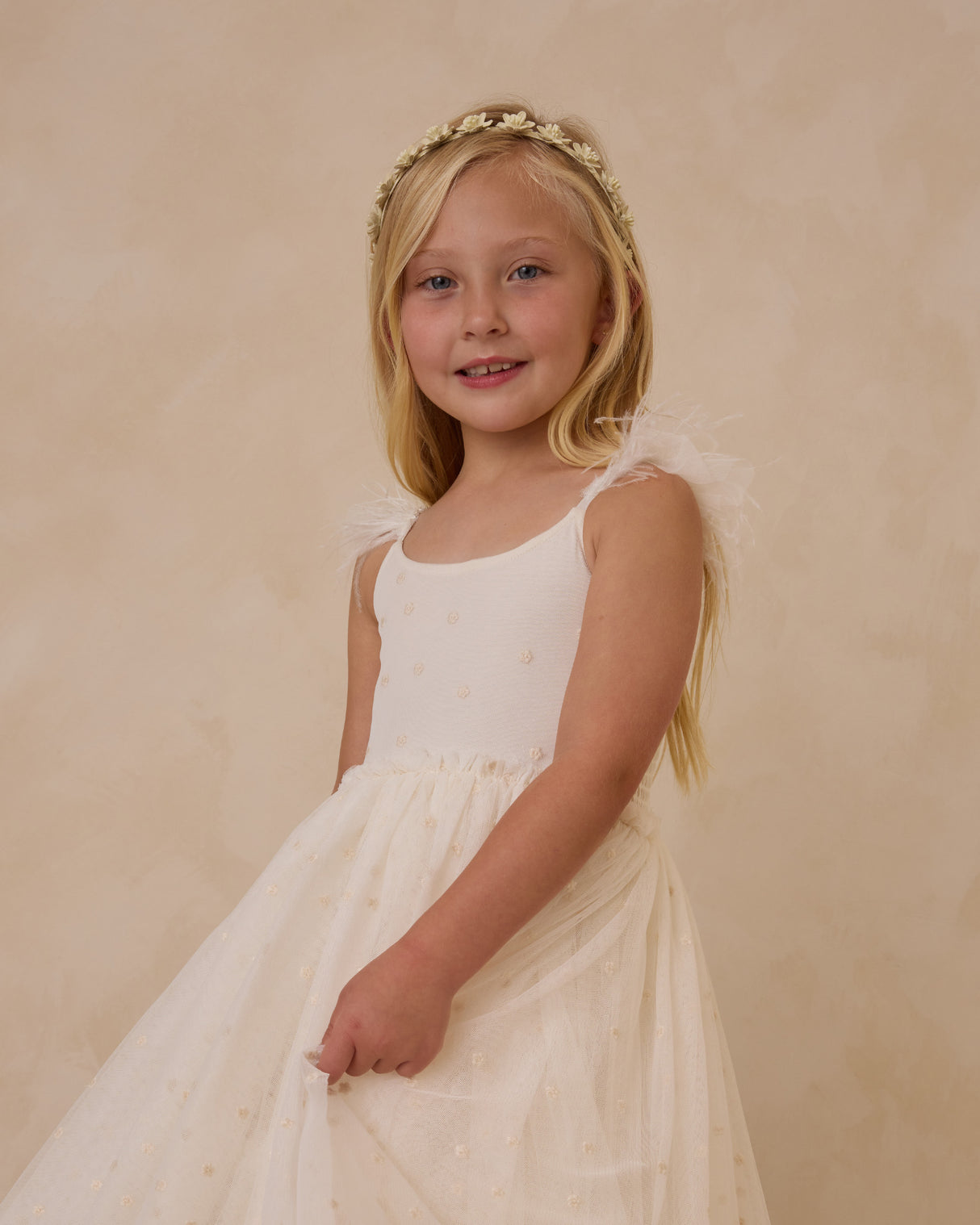 Poppy Dress | Ivory by Noralee