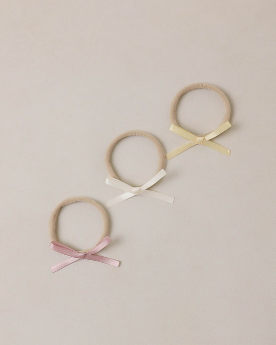 Baby Bow Headband | Lemon, Natural, Lavender by Noralee