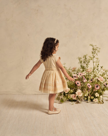 dahlia dress || champagne by Noralee