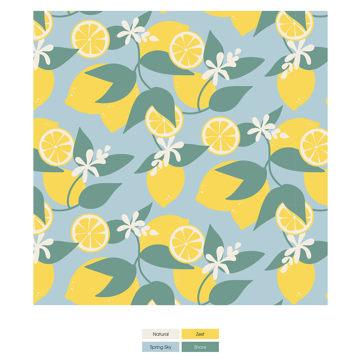 Print Training Pants- Spring Sky Lemonade by Kickee Pants