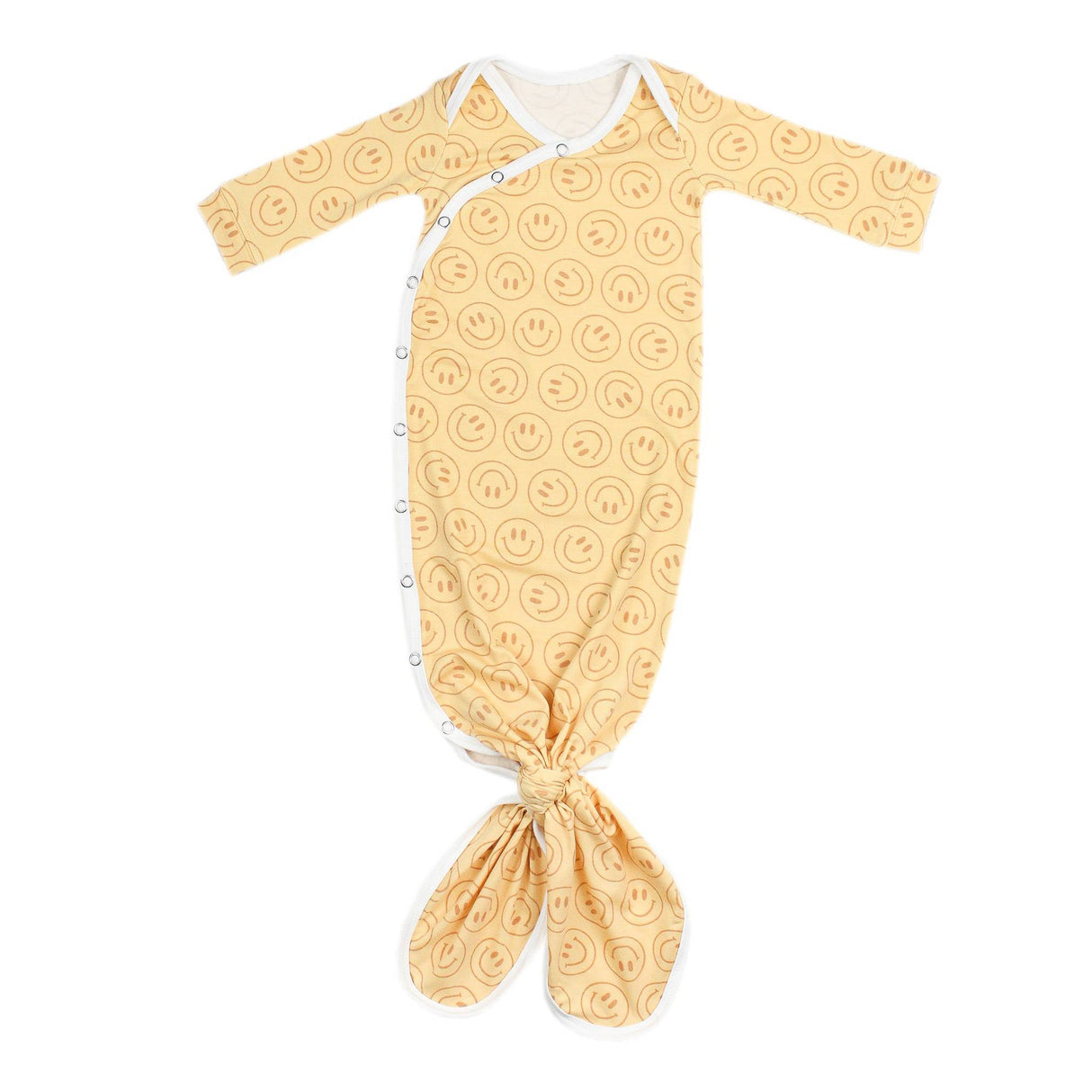 Newborn Knotted Gown- Vance by Copper Pearl