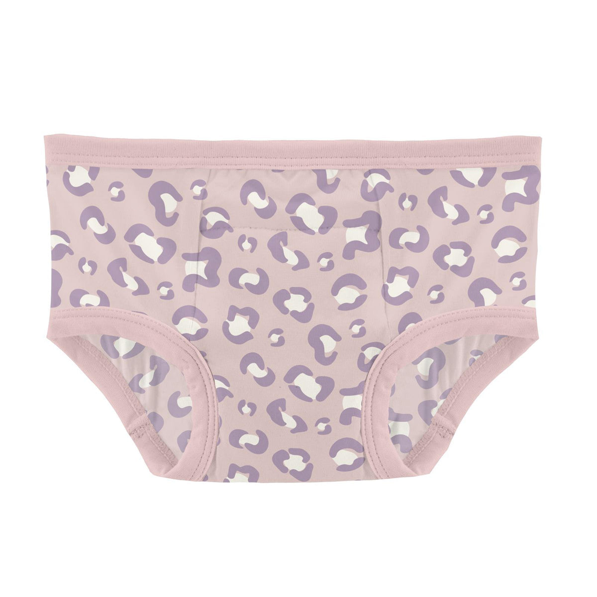 Training Pants- Baby Rose Cheetah Print by Kickee Pants