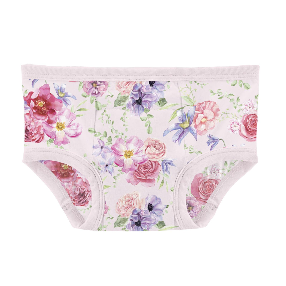 Training Pants- Shrinking Violet Dreamy Floral by Kickee Pants