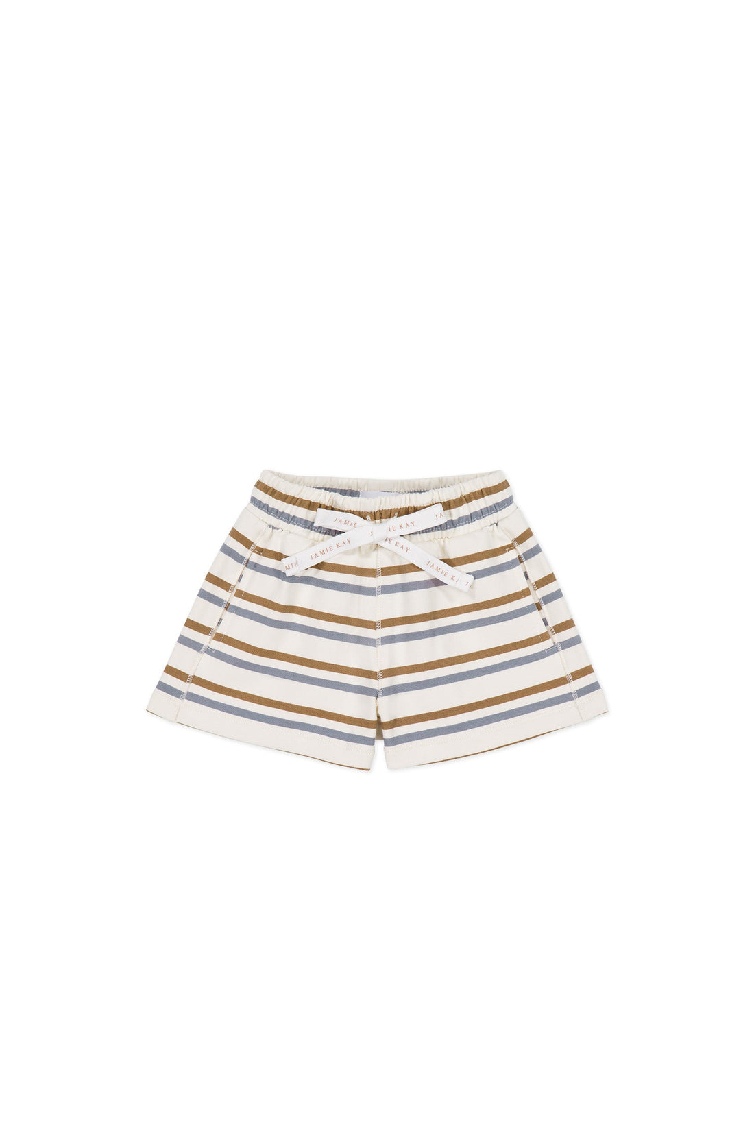 Organic Cotton Jalen Short - Hudson Stripe Tiger by Jamie Kay