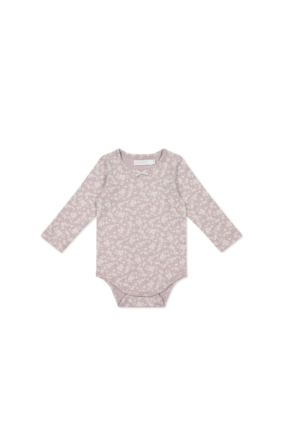 Organic Cotton Long Sleeve Bodysuit - Sadie Luna by Jamie Kay
