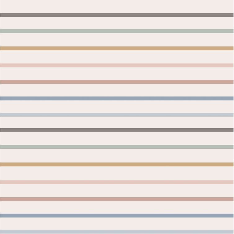 Long Sleeve Waterproof Bib - Pastel Stripes by Loulou Lollipop