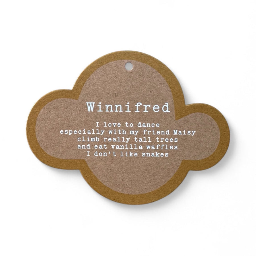 winnifred cat | soft toy by and the little dog laughed