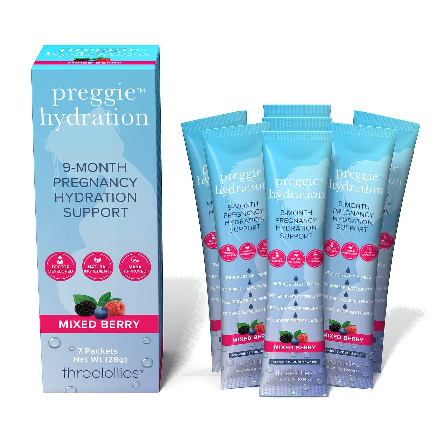 Preggie Hydration by Three Lollies
