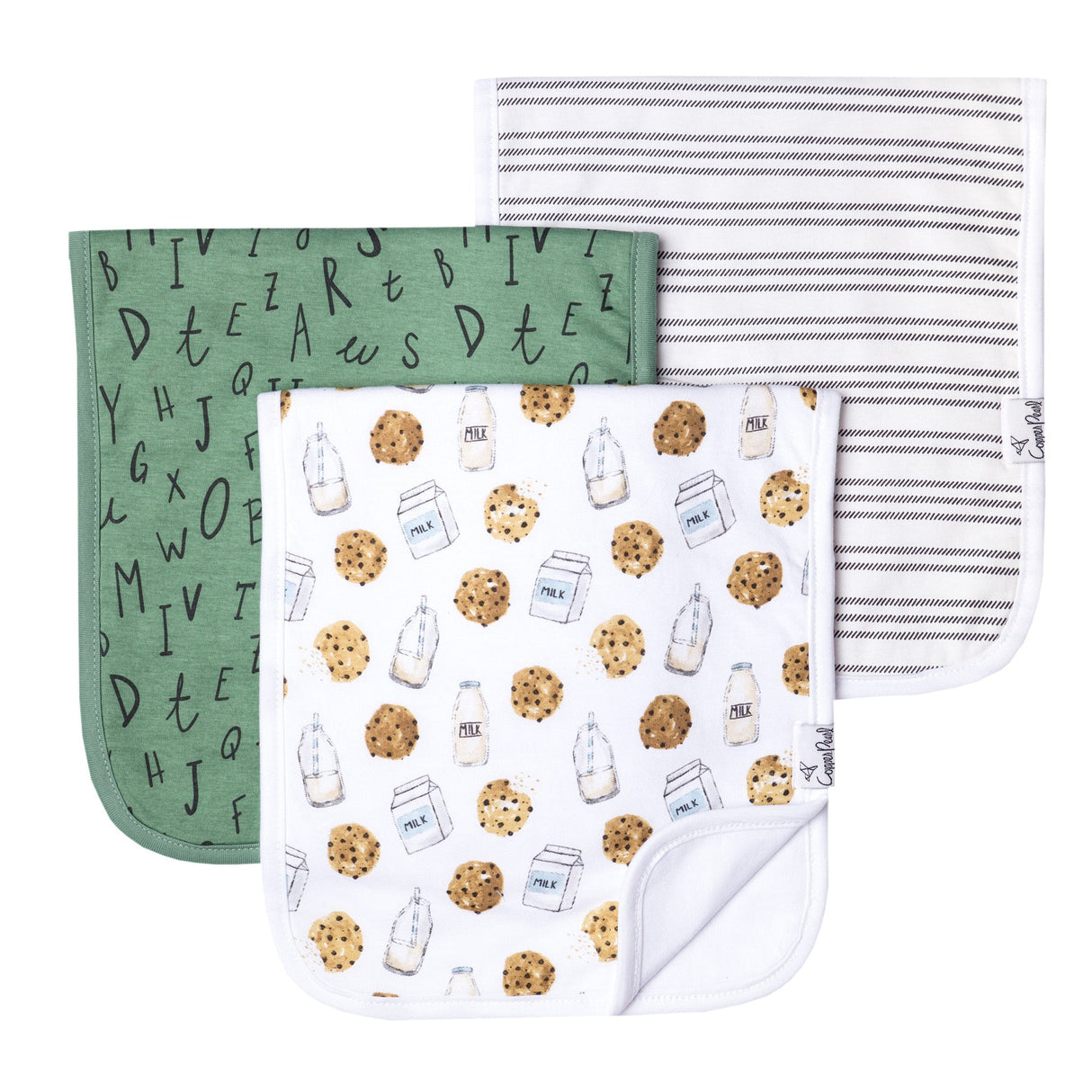 Premium Burp Cloths- Chip by Copper Pearl