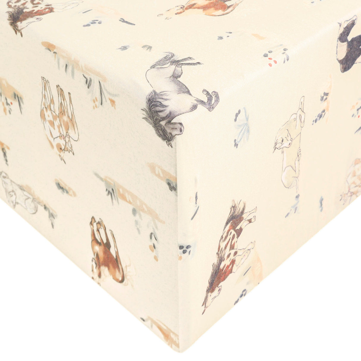 Premium Knit Fitted Crib Sheet- Montana by Copper Pearl