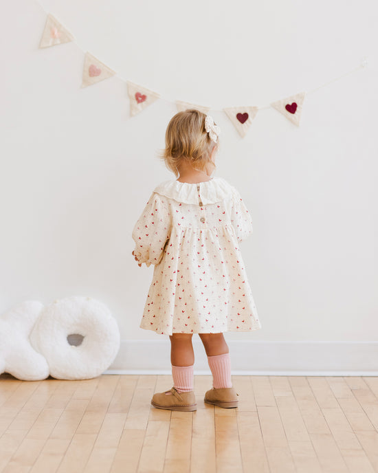 Callie Dress || Heart Ditsy by Quincy Mae