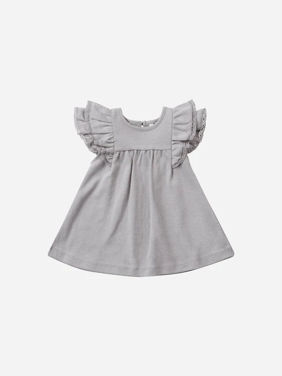 flutter dress || periwinkle by Quincy Mae