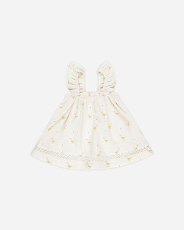 Ruffled Tank Dress || Geese by Quincy Mae