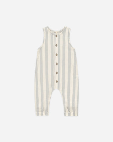 Woven Jumpsuit || Sky Stripe by Quincy Mae